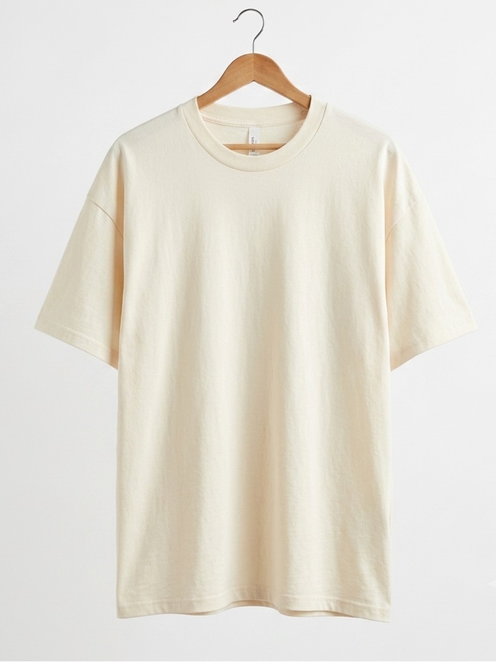 NWOT! XL American Apparel Ivory Colour Tee
